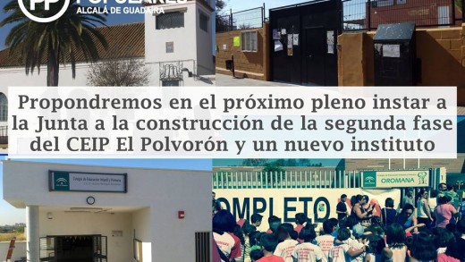 Planificar los centros educativos es reponsabilidad de la Junta de Andalucía con el seguimiento de nuestro Ayuntamiento