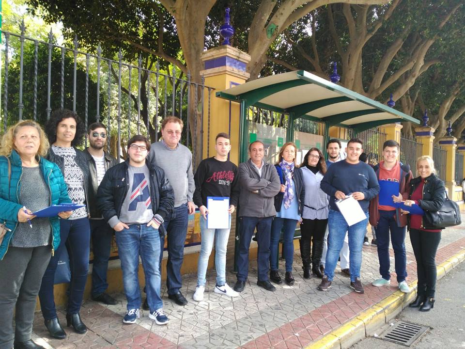 Recogida de firmas en CHANGE.ORG pidiendo Autobús lanzadera para estudiantes de Alcalá – Universidad Pablo de Olavide