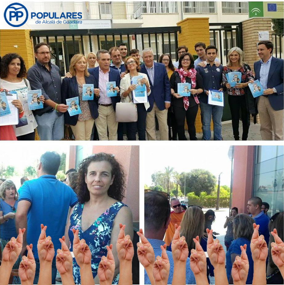 No nos vamos a quedar con los dedos cruzados esperando que cumplan sus últimas palabras en el Ayuntamiento y la Junta de Andalucía. Seguiremos vigilando para conseguir que el Nuevo Instituto se abra sin más retrasos.