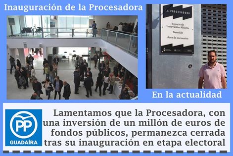Incubadora y Procesadora de empresas cerradas en Alcalá de Guaaíra