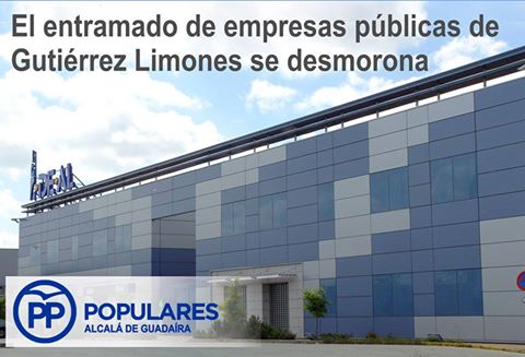 Las empresas-sociedadas que funcionaban de propiedad Municipal  han ido cesando su actividad. quedando "Innovar en Alcalá" únicamente.