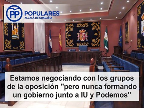 Todos los esfuerzos posibles para tratar de impedir un gobierno con fuertes sospechas de corrupción, como es el PSOE de Alcalá de Guadaíra
