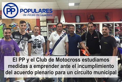 El Circuito de Motocross aprobado por unanimidad, está olvidado por el PSOE y su Alcaldesa