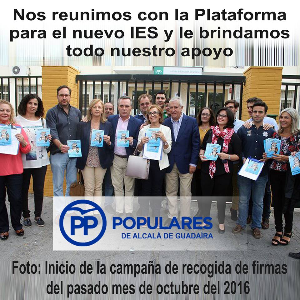Plataforma de AMPAs de Alcalá de Guadaíra por un nuevo Instituto
